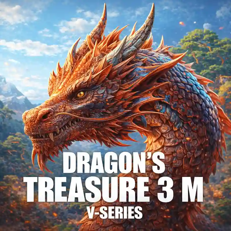 Dragon’s Treasure 3 M Slot Game at TG77